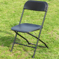 Different Color Plastic Folding Chair with Steel Frame